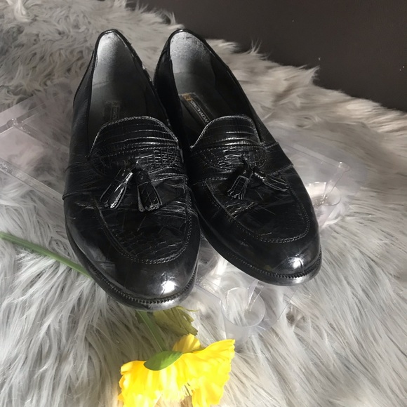 Stacy Adams genuine snake skin shoes sz 8.5 main image 5